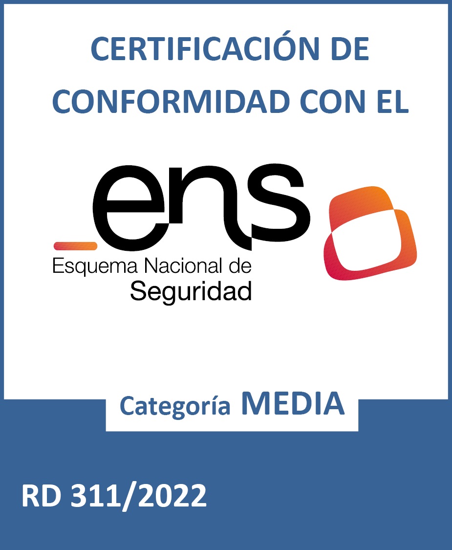 Certificacion conforme al Esquema Nacional de Seguridad